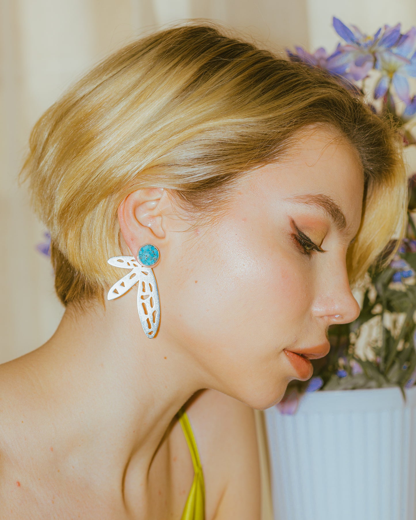 The OG Roslyn Earrings in Fairuz