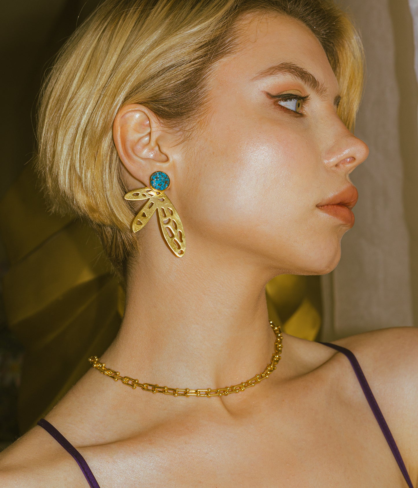 Roslyn Earrings in Turquoise
