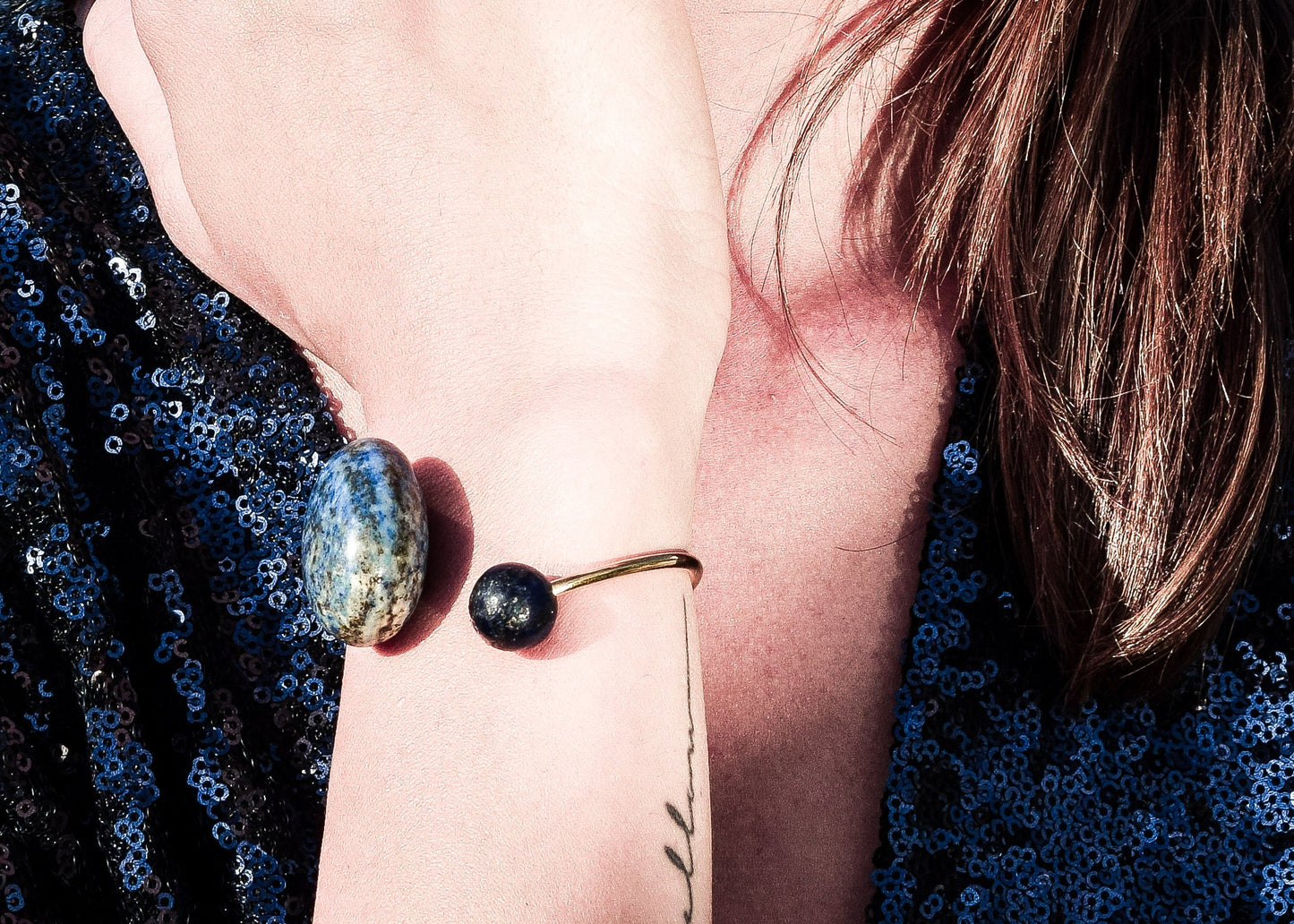 Deep Blue Bangle