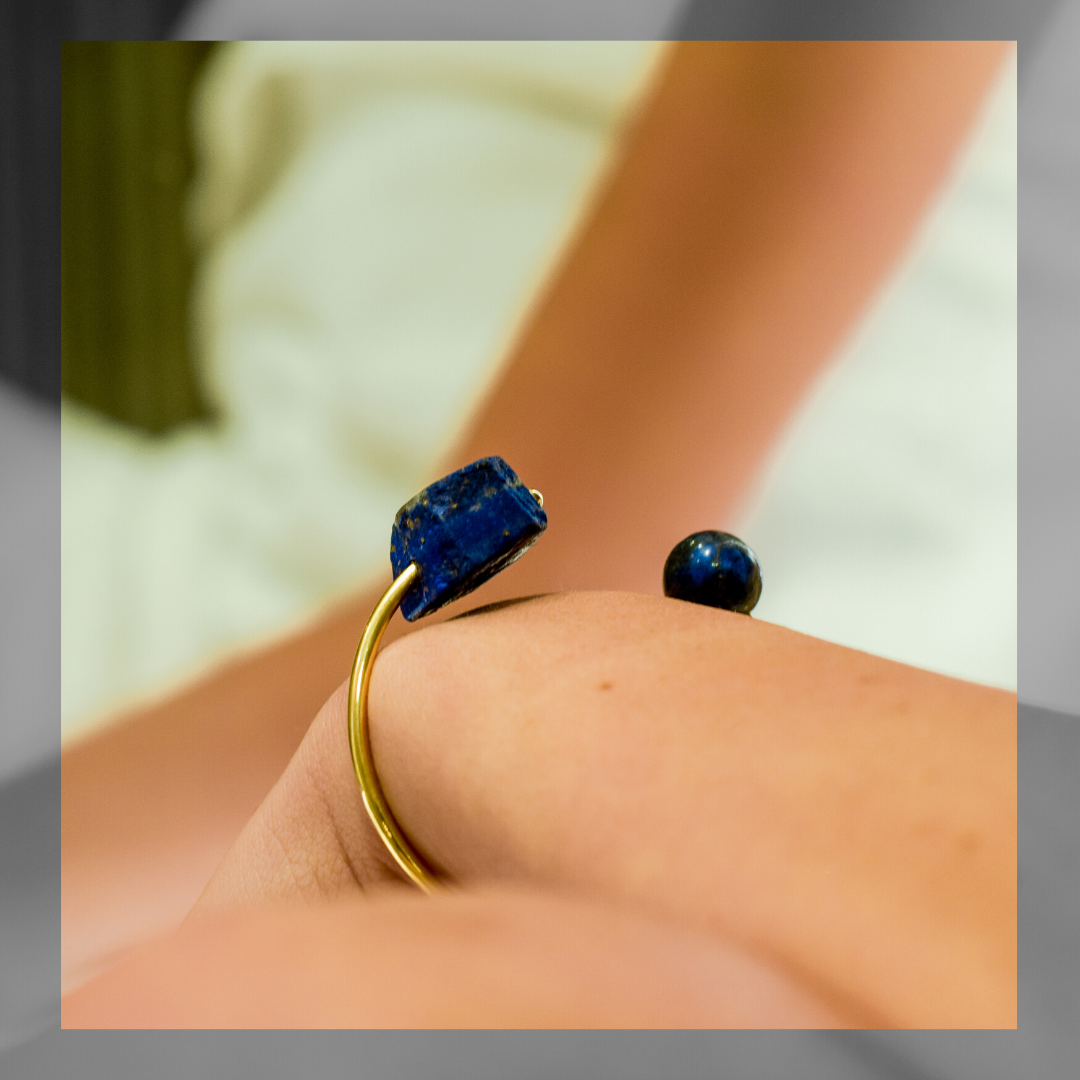 Indigo Aura Bangle