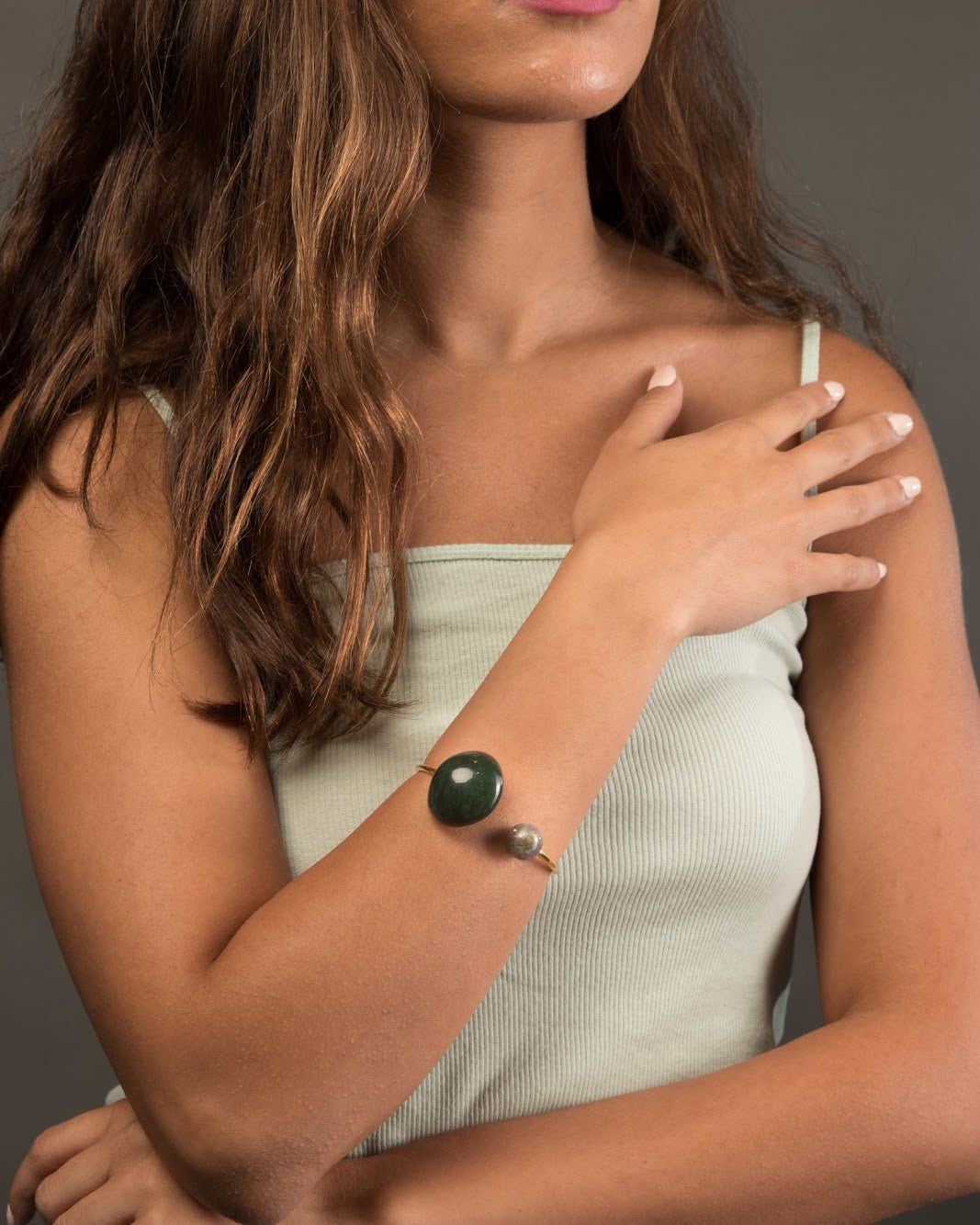 Evergreen Glow Bangle