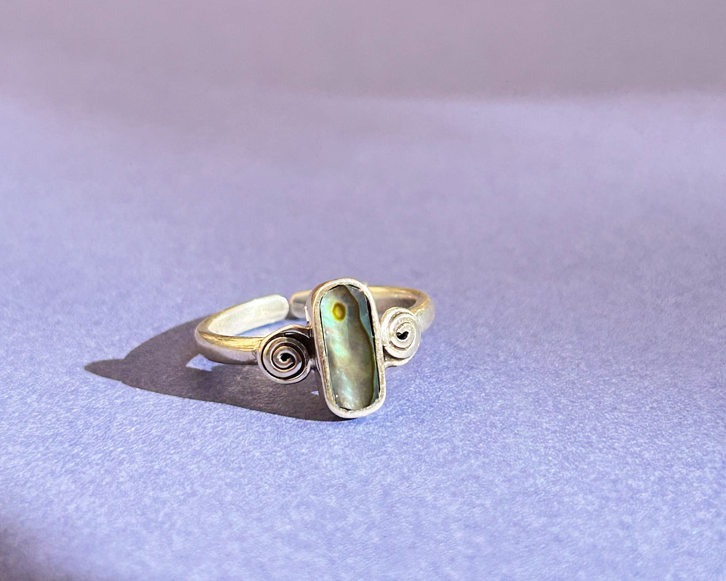 The Tislit Ring - Abalone shell