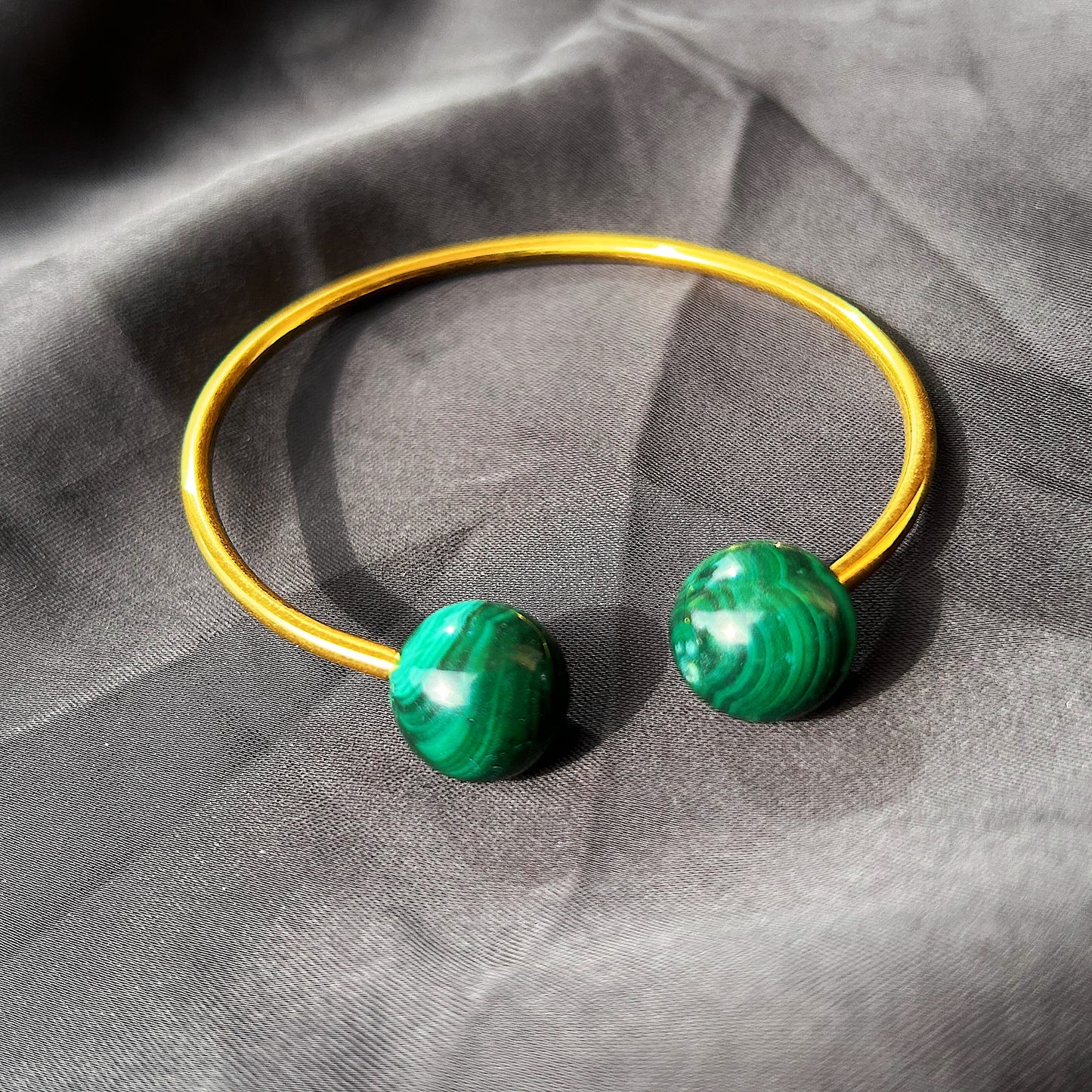 Emerald Armor - Malachite gemstone