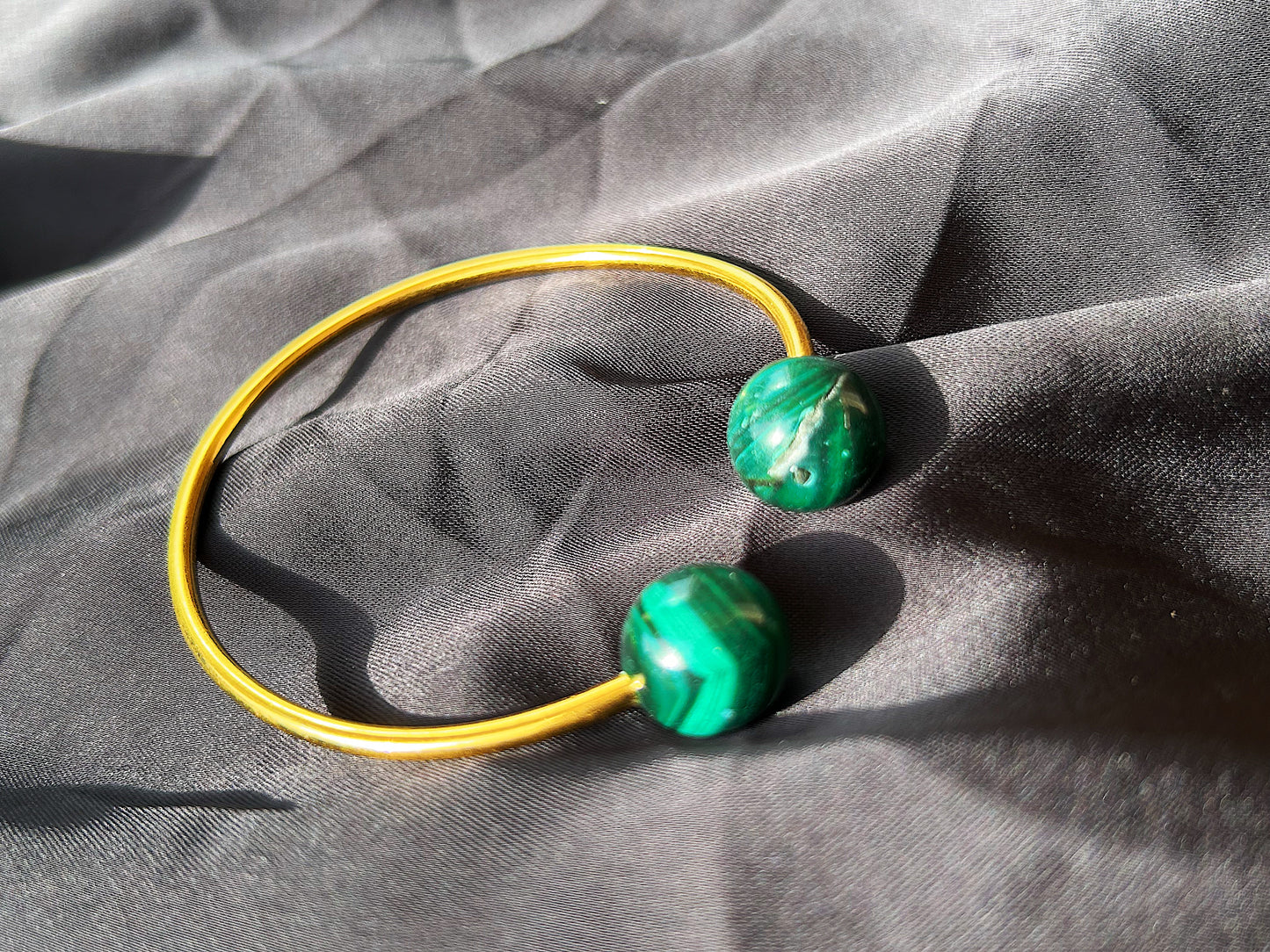 Emerald Armor - Malachite gemstone
