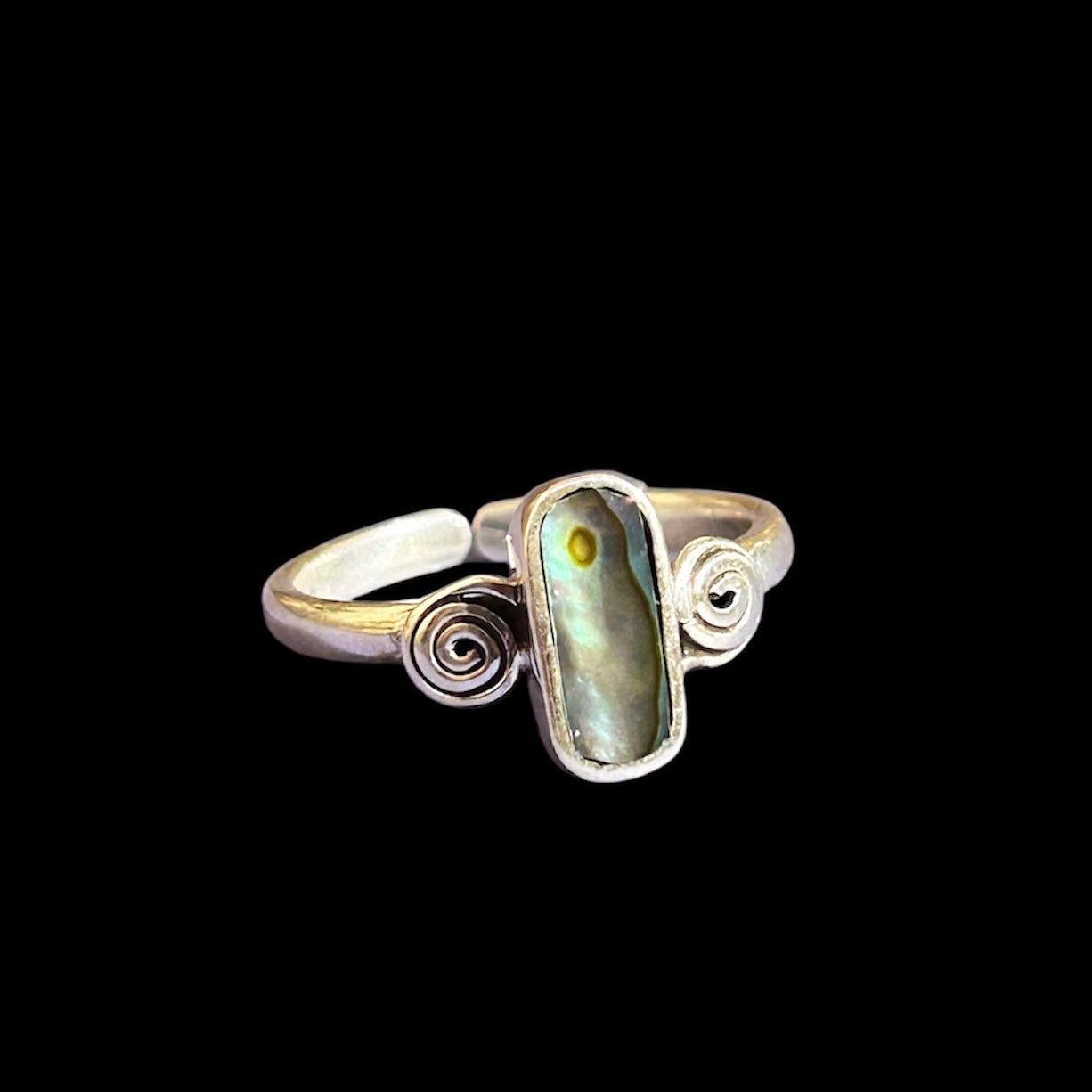 The Tislit Ring - Abalone shell
