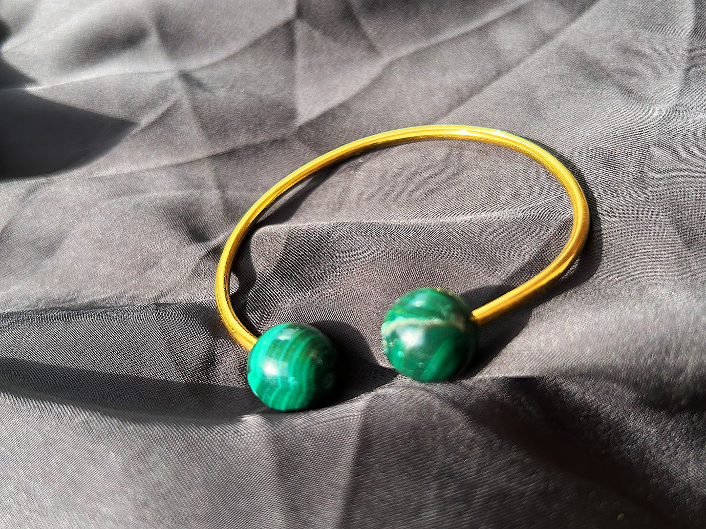 Emerald Armor - Malachite gemstone