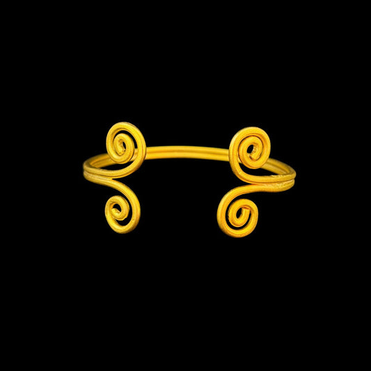 The Dune Spiral Cuff