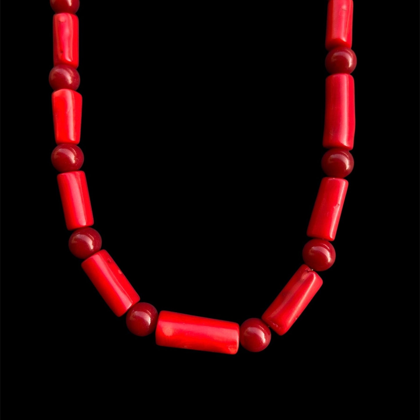 Natural Red Jade & Red Coral
Energy: Drive