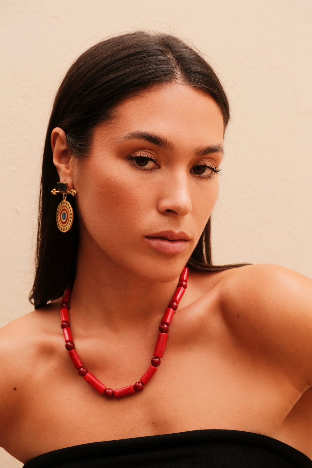 Natural Red Jade & Red Coral
Energy: Drive