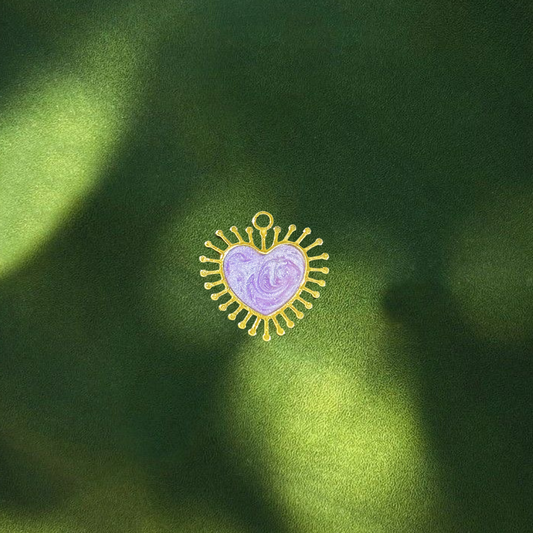 Purple Heart charm