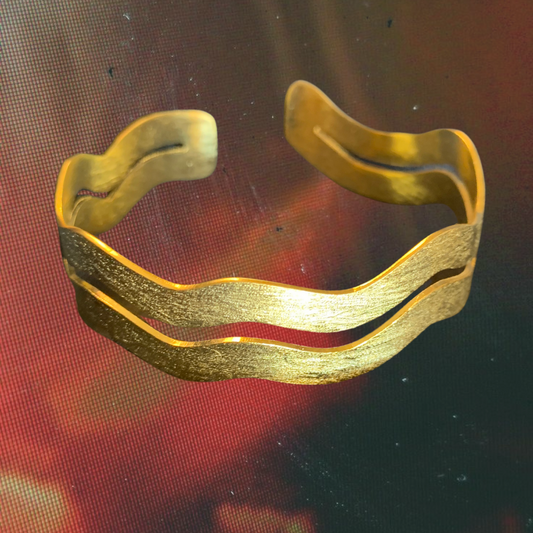 Double Wave Bangle